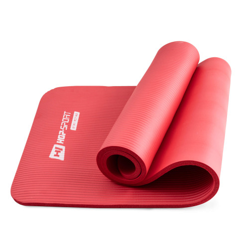 Мат для фітнесу  Hop-Sport HS-N015GM 1,5 см red - фото №4